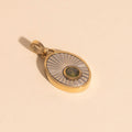 August Birthstone Necklace Charm 3