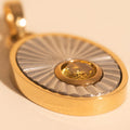 November Birthstone Necklace Charm 4