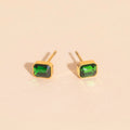 May Birthstone Stud Earrings 3