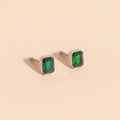 May Birthstone Stud Earrings 5