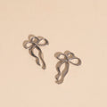 Ribbon Bow Huggie Hoop Charms 2