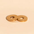 Disc Rounded Huggie Hoop Charms 1
