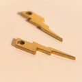 Lightning Bolt Huggie Hoop Charms 2