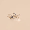 Mini Starburst Huggie Hoop Charms 4