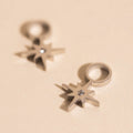 Mini Starburst Huggie Hoop Charms 5