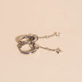 Dangle Starburst Huggie Hoop Charms 5