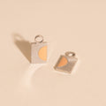 Split Sunburst Huggie Hoop Charms 6