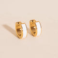 Color Chunky Huggie Hoop Earrings 2
