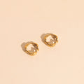 Squiggly Rounded Huggie Hoop Earrings 5
