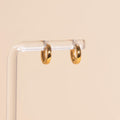Smooth Tiny Huggie Hoop Earrings 4