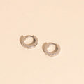 Smooth Tiny Huggie Hoop Earrings 6