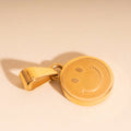 Smiley Face Necklace Charm 4