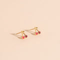 Mini Cherry Stud Earrings 4