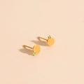 Mini Peach Stud Earrings 3