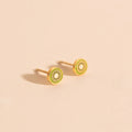 Mini Kiwi Stud Earrings 2