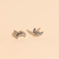 Croissant Stud Earrings 5