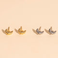 Croissant Stud Earrings 6