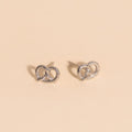 Pretzel Stud Earrings 4