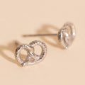Pretzel Stud Earrings 6