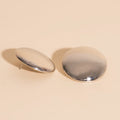 Jumbo Button Stud Earrings 5