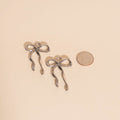 Ribbon Bow Huggie Hoop Charms 10