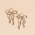 Jumbo Bow Stud Earrings 4