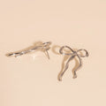Jumbo Bow Stud Earrings 5