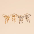 Jumbo Bow Stud Earrings 7