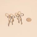Jumbo Bow Stud Earrings 9