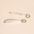 Sailor's Pearl Huggie Hoop Charms 6
