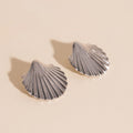Jumbo Seashell Stud Earrings 7