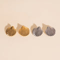 Jumbo Seashell Stud Earrings 8