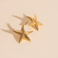Jumbo Starfish Stud Earrings 1