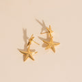 Starfish Dangle Stud Earrings 3