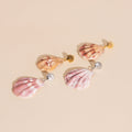 Seashell Dangle Stud Earrings 10