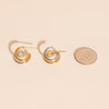 Mini Mixed Loop Stud Earrings 5