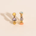 Beach 3D Huggie Hoop Earrings 2