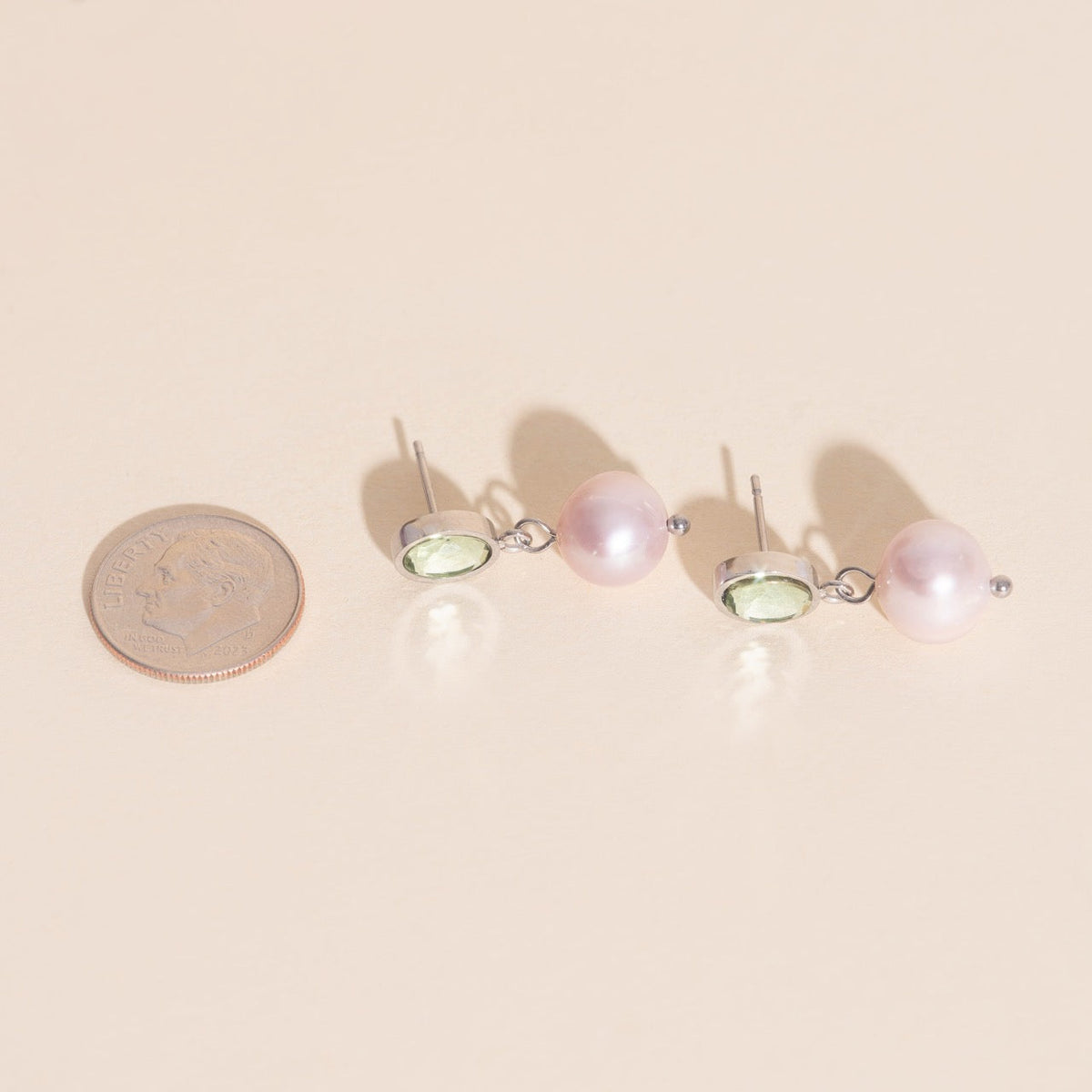 Blush Grove Stud Earrings