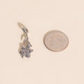 March Daffodil Birth Flower Necklace Charm 9