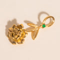 May Peony Birth Flower Necklace Charm 2