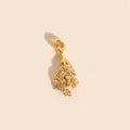 August Gladiolus Birth Flower Necklace Charm 2