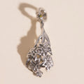 August Gladiolus Birth Flower Necklace Charm 5