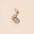 October Cosmos Birth Flower Necklace Charm 5