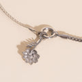 October Cosmos Birth Flower Necklace Charm 7