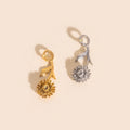 November Chrysanthemum Birth Flower Necklace Charm 7