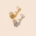 December Narcissus Birth Flower Necklace Charm 8