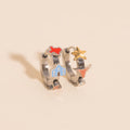 Texas 3D Huggie Hoop Earrings 6