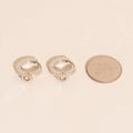 Sun 3D Huggie Hoop Earrings 7
