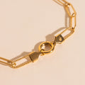 Textured Paperclip Necklace 3