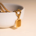 Golden Ember Necklace Charm 8
